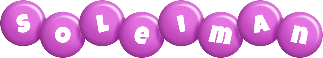 Soleiman candy-purple logo