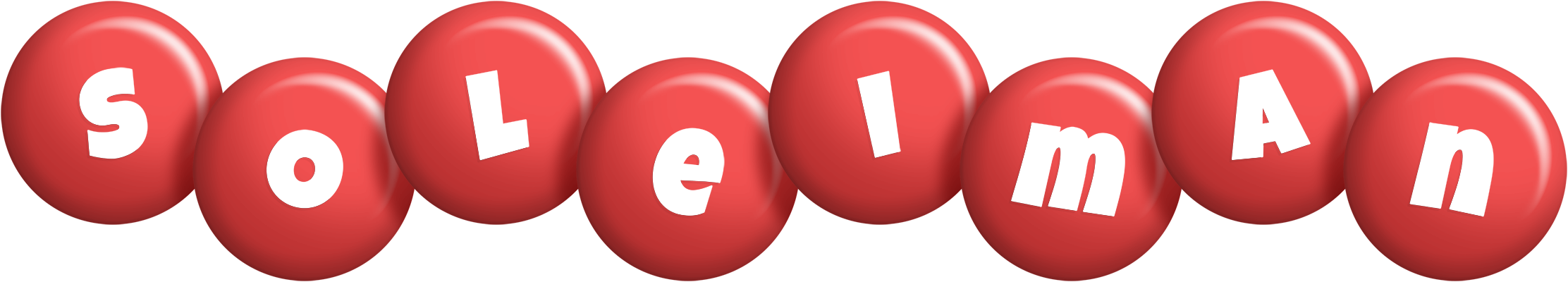 Soleiman candy-red logo