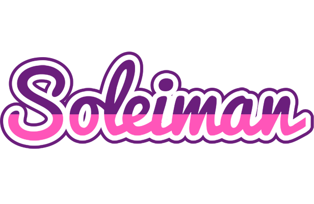 Soleiman cheerful logo