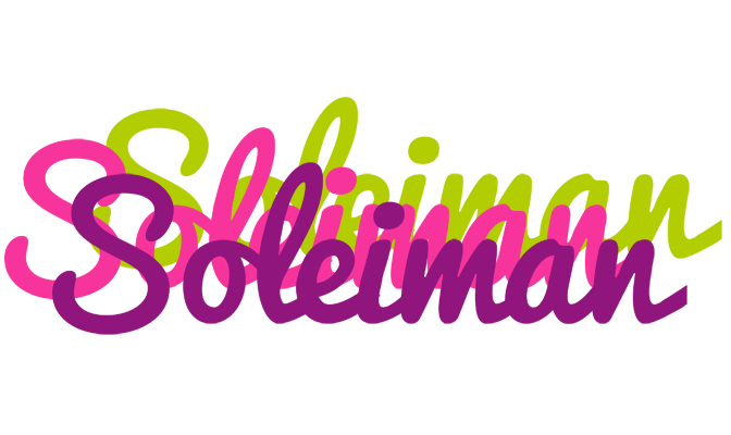 Soleiman flowers logo