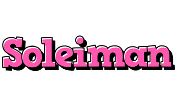 Soleiman girlish logo