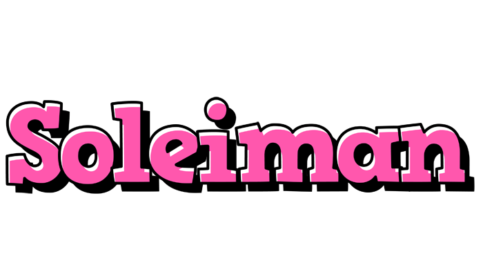 Soleiman girlish logo