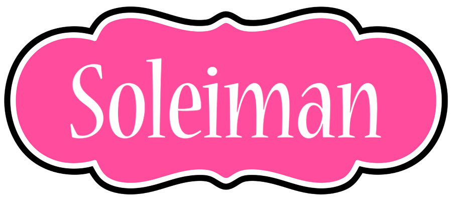 Soleiman invitation logo