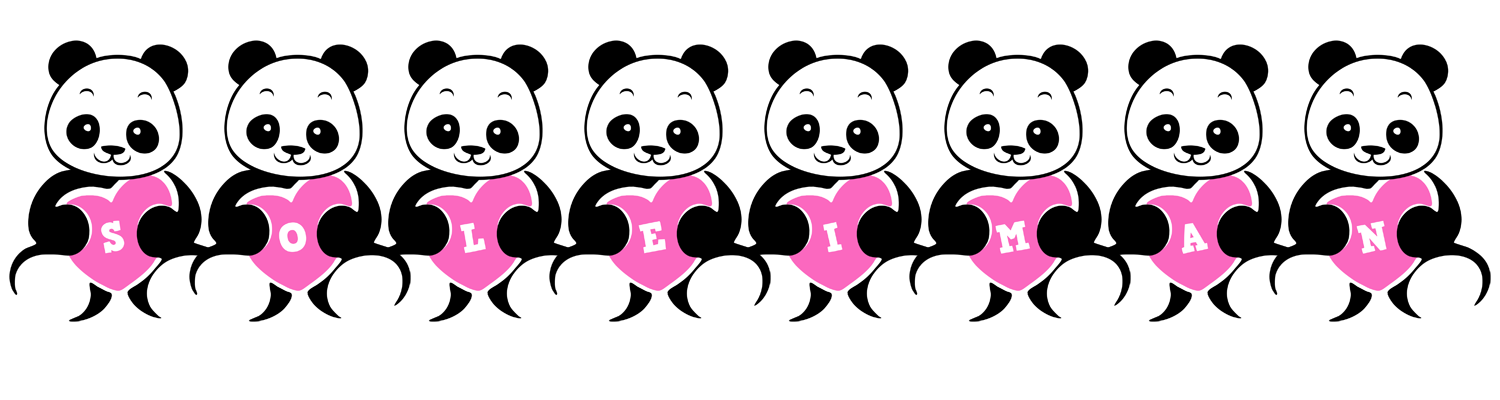 Soleiman love-panda logo