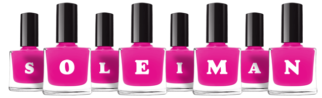 Soleiman nails logo