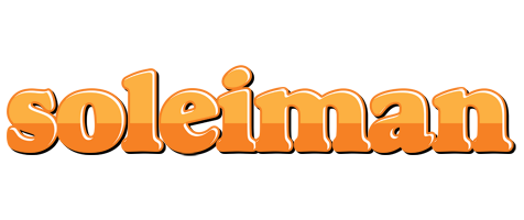 Soleiman orange logo