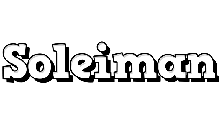 Soleiman snowing logo