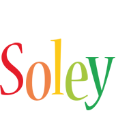 Soley birthday logo