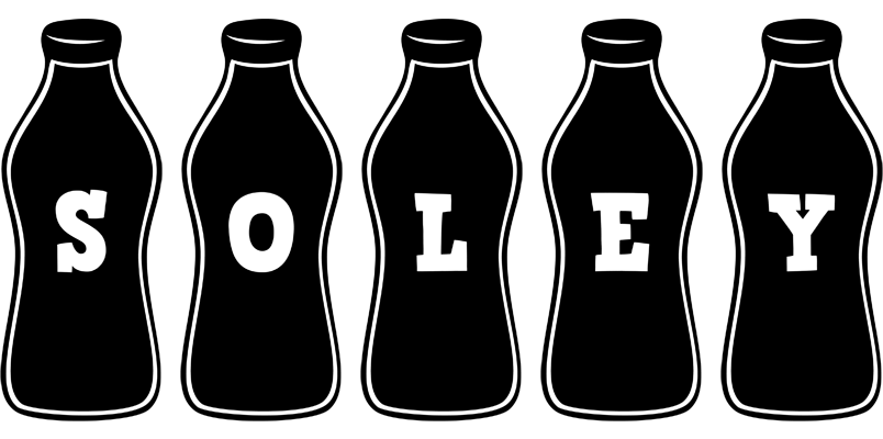 Soley bottle logo