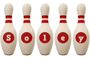 Soley bowling-pin logo