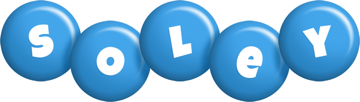 Soley candy-blue logo