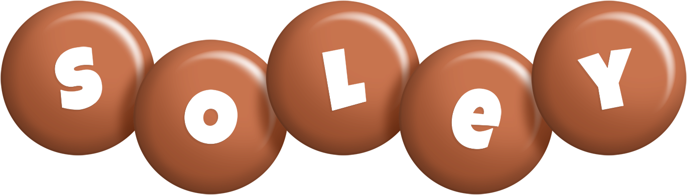 Soley candy-brown logo