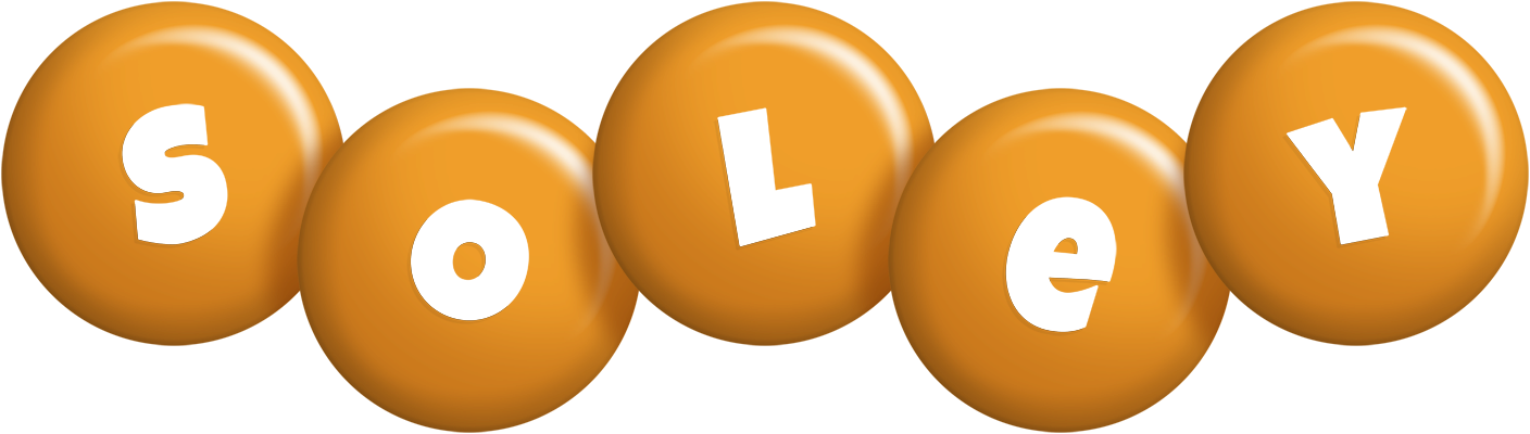 Soley candy-orange logo