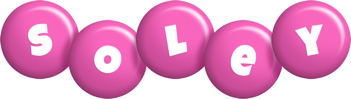 Soley candy-pink logo