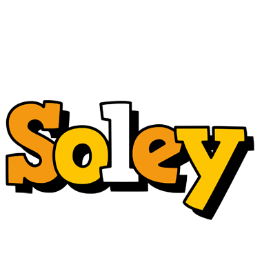 Soley cartoon logo