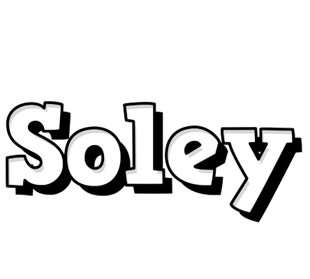 Soley snowing logo