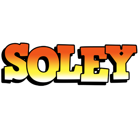 Soley sunset logo