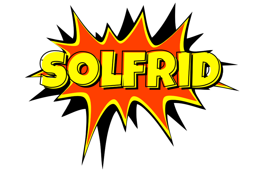 Solfrid bazinga logo
