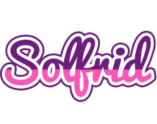 Solfrid cheerful logo