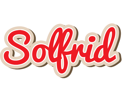 Solfrid chocolate logo