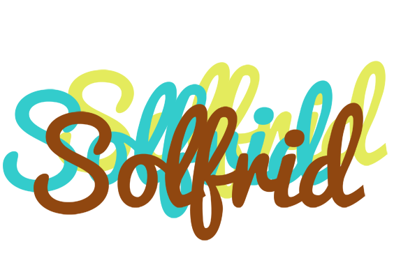 Solfrid cupcake logo