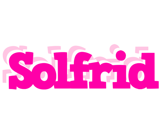 Solfrid dancing logo