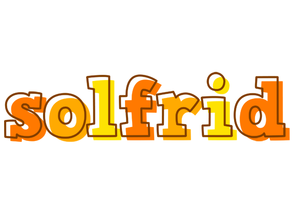 Solfrid desert logo