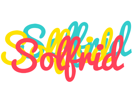 Solfrid disco logo