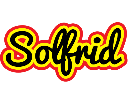 Solfrid flaming logo