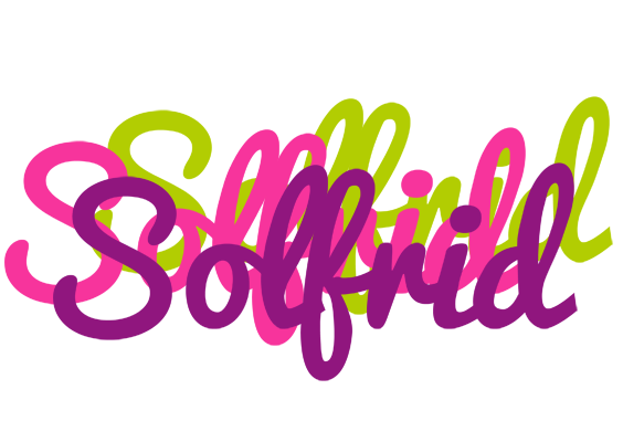 Solfrid flowers logo
