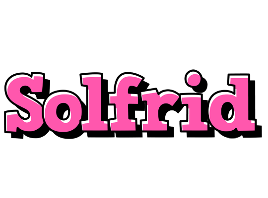 Solfrid girlish logo