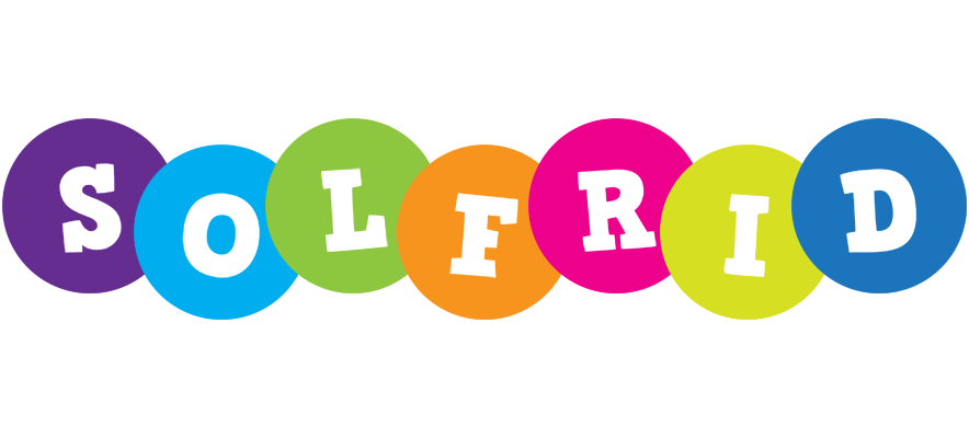 Solfrid happy logo