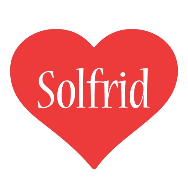 Solfrid love logo