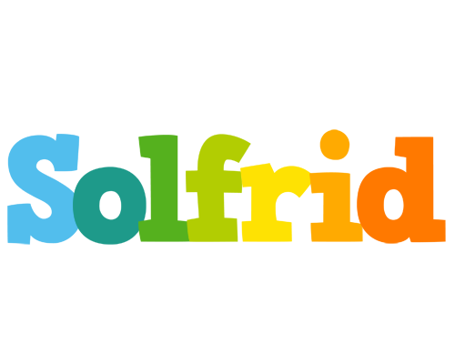 Solfrid rainbows logo