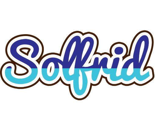Solfrid raining logo