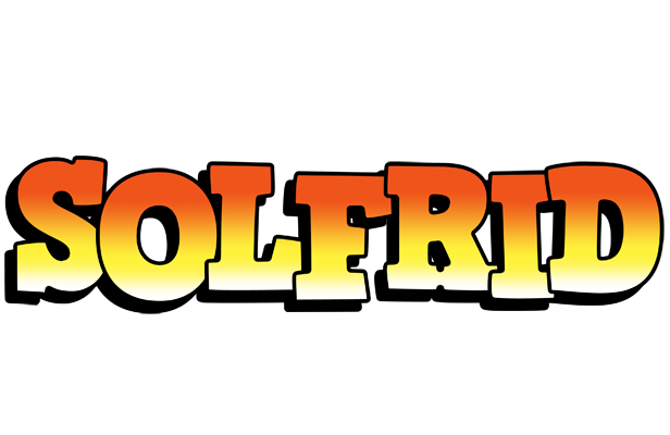 Solfrid sunset logo