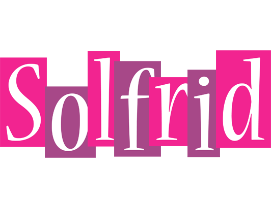 Solfrid whine logo