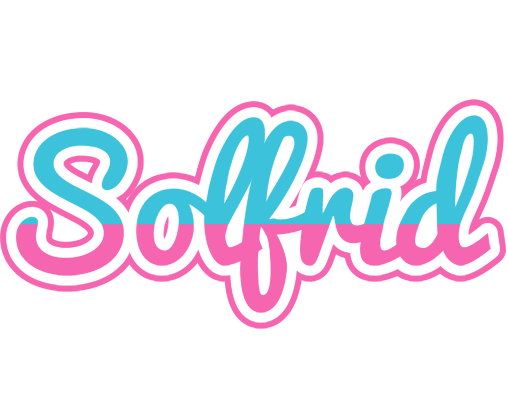 Solfrid woman logo
