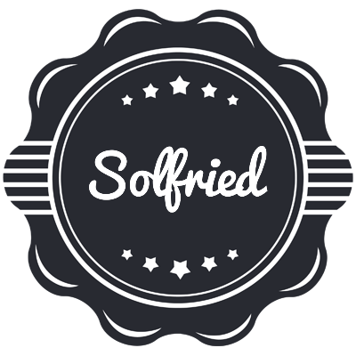 Solfried badge logo