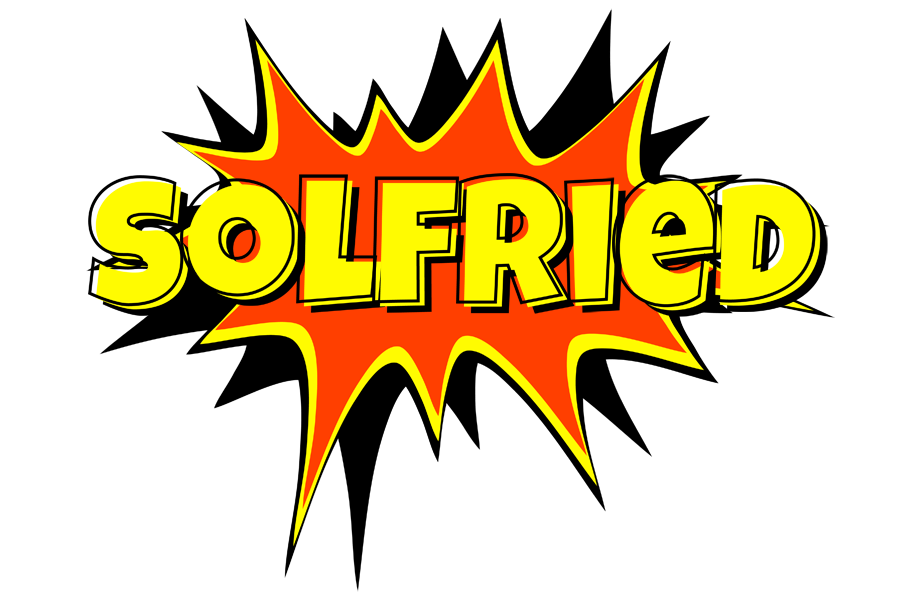 Solfried bazinga logo
