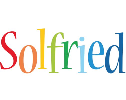 Solfried birthday logo