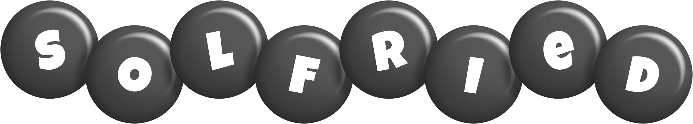 Solfried candy-black logo
