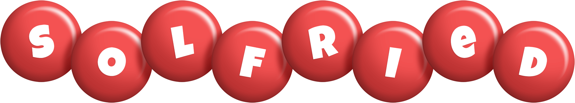 Solfried candy-red logo