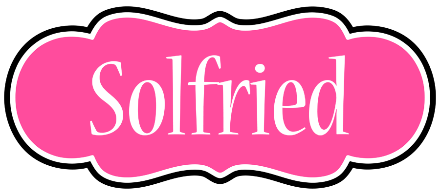Solfried invitation logo