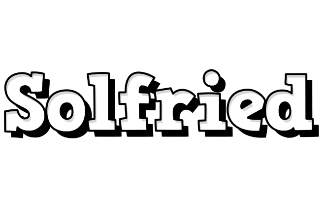 Solfried snowing logo