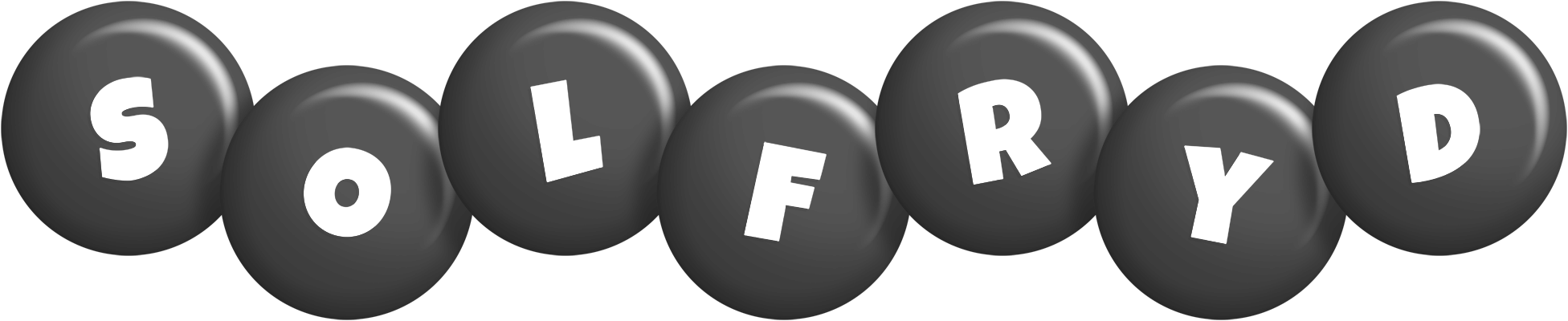 Solfryd candy-black logo