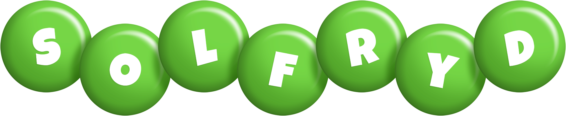 Solfryd candy-green logo