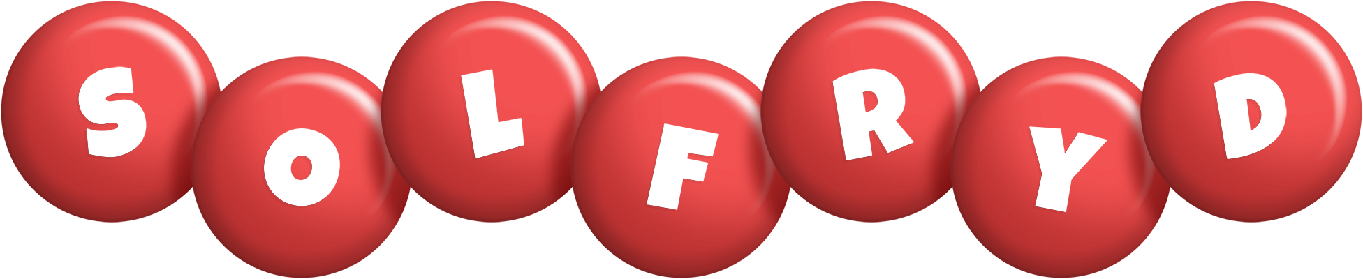 Solfryd candy-red logo