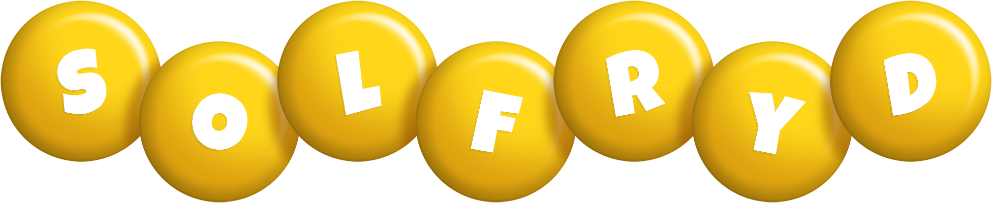 Solfryd candy-yellow logo
