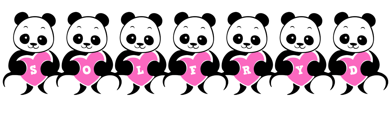Solfryd love-panda logo